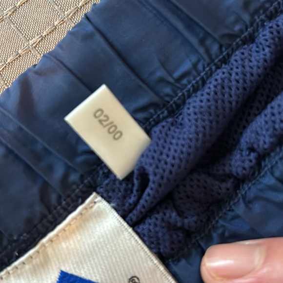 VINTAGE Y2K adidas gym/running shorts. Made February 2000. Navy blue size Large - Picture 4 of 6